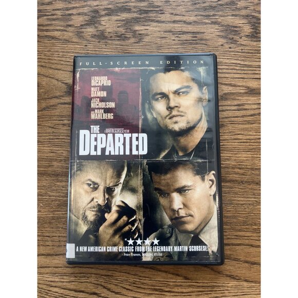 The Departed 2007 DVD Crime Thriller Leonardo DiCaprio Matt Damon Pre-Owned - Picture 1 of 4